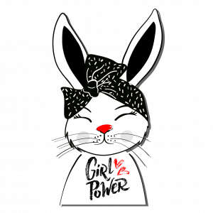 Girl Power – Bunny T-Shirt